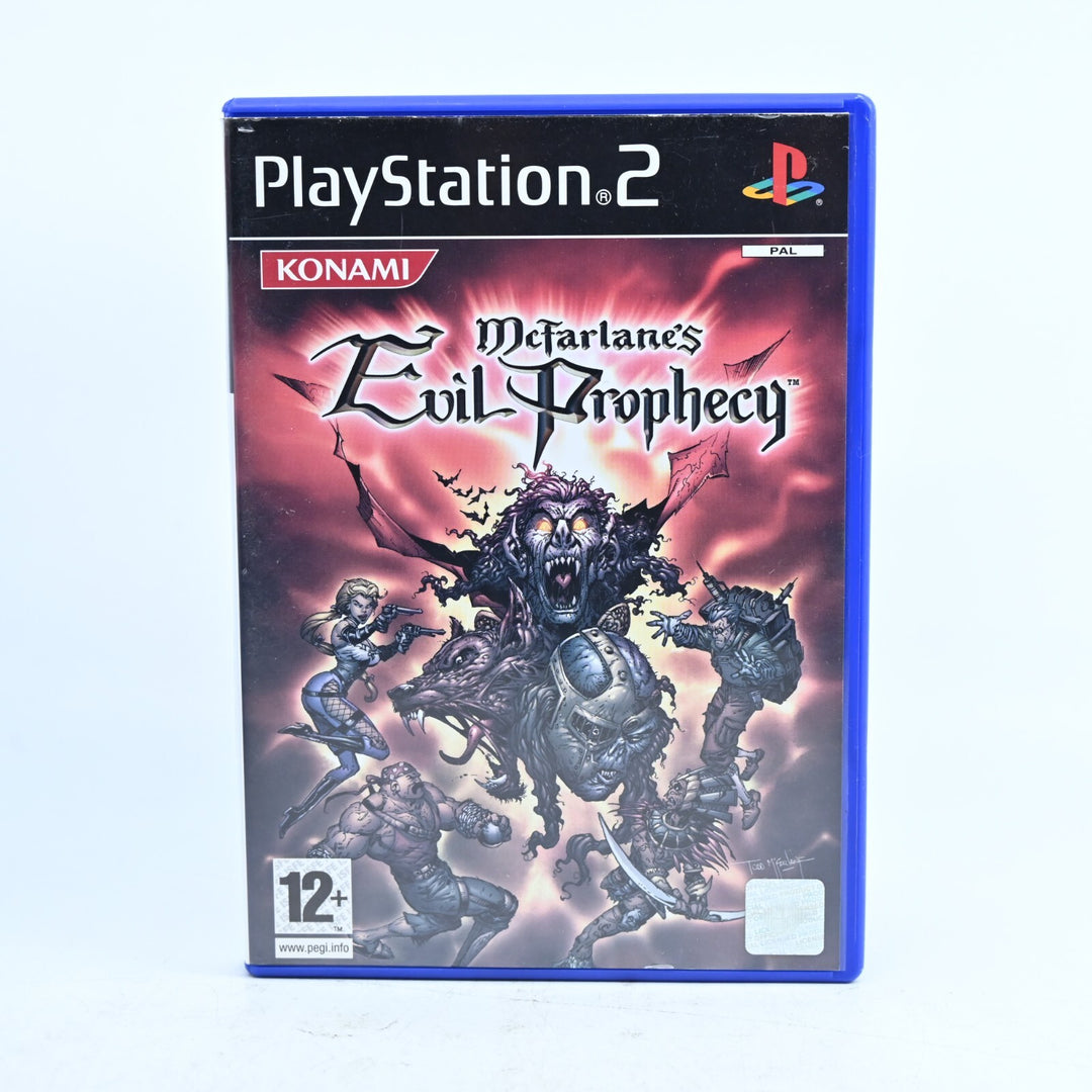 McFarlane's Evil Prophecy - Sony Playstation 2 / PS2 Game + Manual - PAL