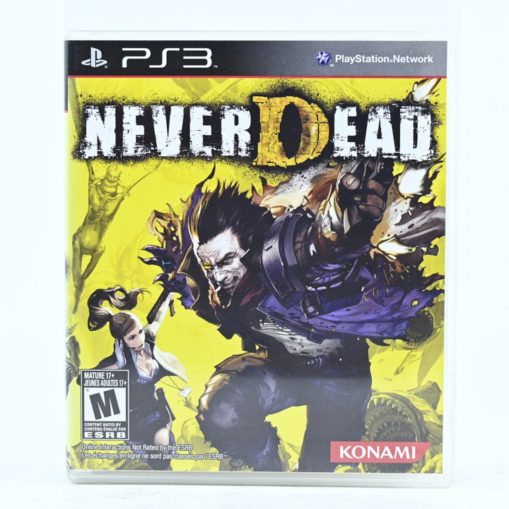 Never Dead - Sony Playstation 3 / PS3 Game + Manual - FREE POST!
