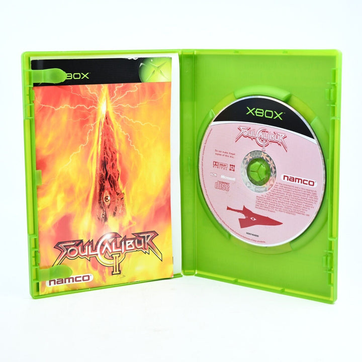 SoulCalibur II - Original Xbox Game + Manual - PAL - MINT DISC!