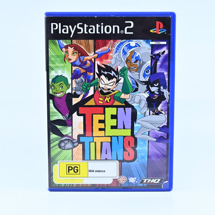 Teen Titans - Sony Playstation 2 / PS2 Game + Manual - PAL - MINT DISC!