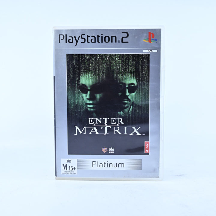 Enter the Matrix - Sony Playstation 2 / PS2 Game + Manual - PAL
