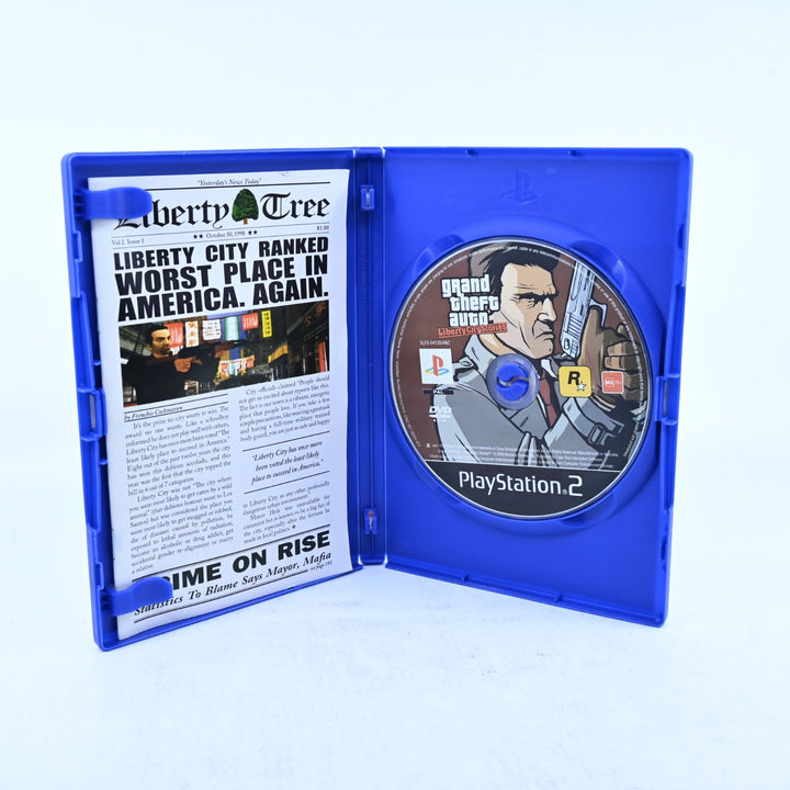 Grand Theft Auto: Liberty City Stories - PS2 Game + Manual - No Map
