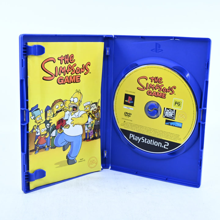 The Simpsons Game - Sony Playstation 2 / PS2 Game + Manual - PAL