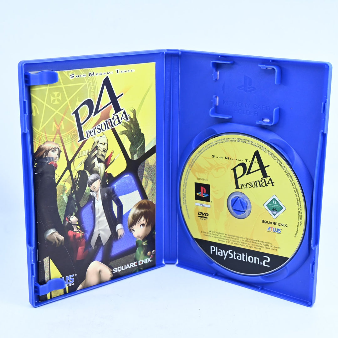 Persona 4 - Sony Playstation 2 / PS2 Game + Manual - No Soundtrack - PAL