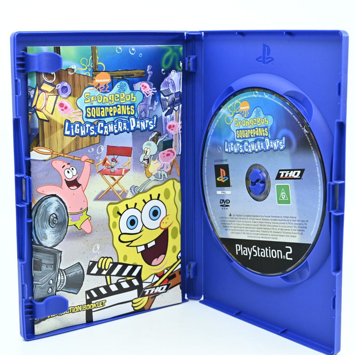 SpongeBob SquarePants: Lights, Camera, Pants! - Sony Playstation 2 / PS2 Game