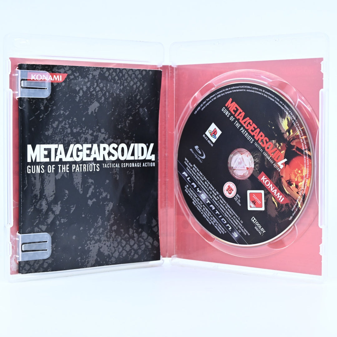 Metal Gear Solid 4: Guns of The Patriot - Sony Playstation 3 /PS3 Game