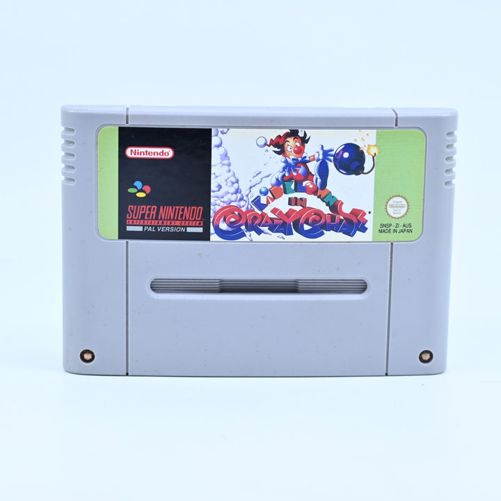 Kid Klown in Crazy Chase - Super Nintendo / SNES Game - PAL - FREE POST!