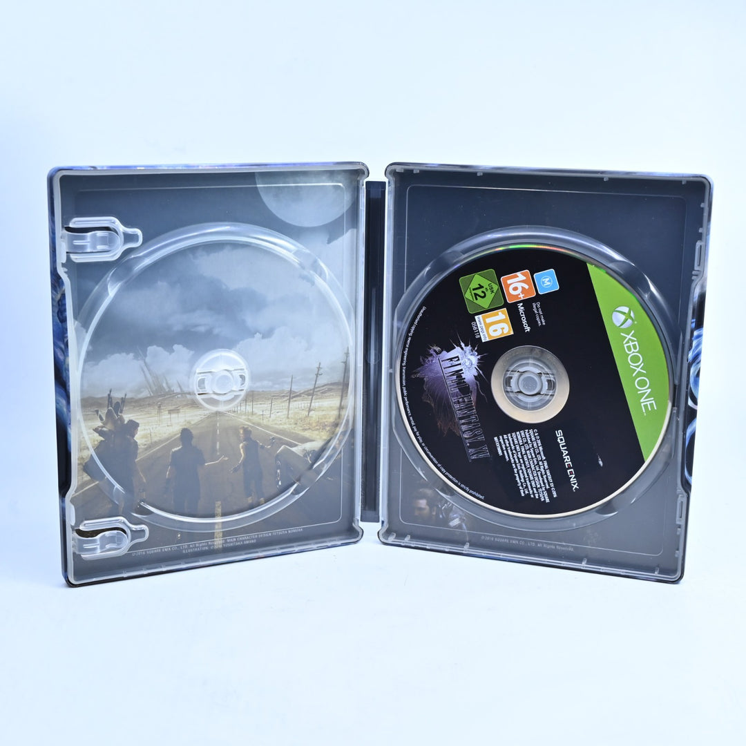 Final Fantasy XV - Deluxe Edition Steelbook - No Kingsglaive - Xbox One Game