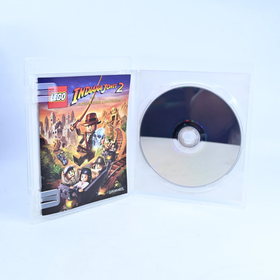 LEGO Indiana Jones 2: The Adventure Continues - PS3 Game + Manual - MINT DISC!
