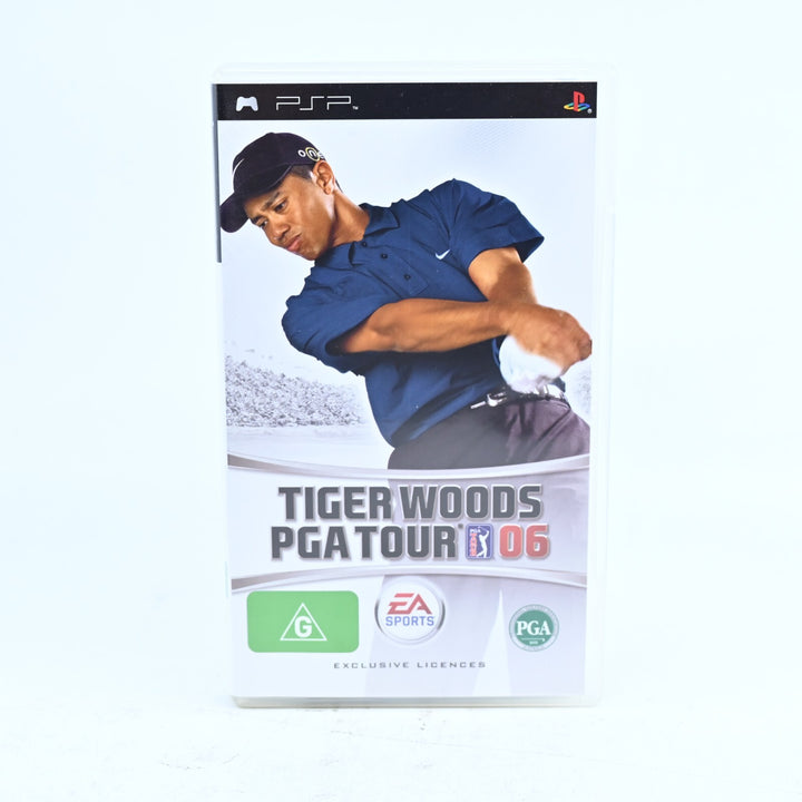 Tiger Woods PGA Tour 06 - Sony PSP Game + Manual - FREE POST!