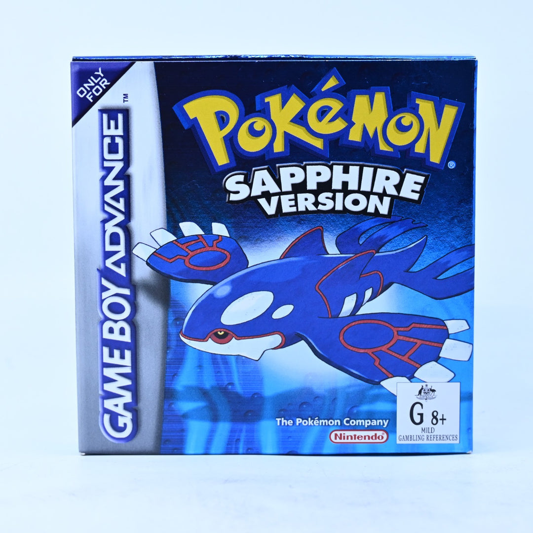 Pokemon Sapphire Version - Nintendo Gameboy Advance / GBA Boxed Game - AUS PAL