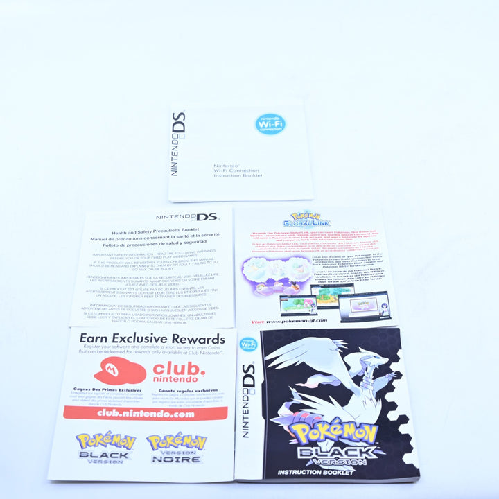 Pokemon Black Version - Nintendo DS Game - REGION FREE + Manual - FREE POST!