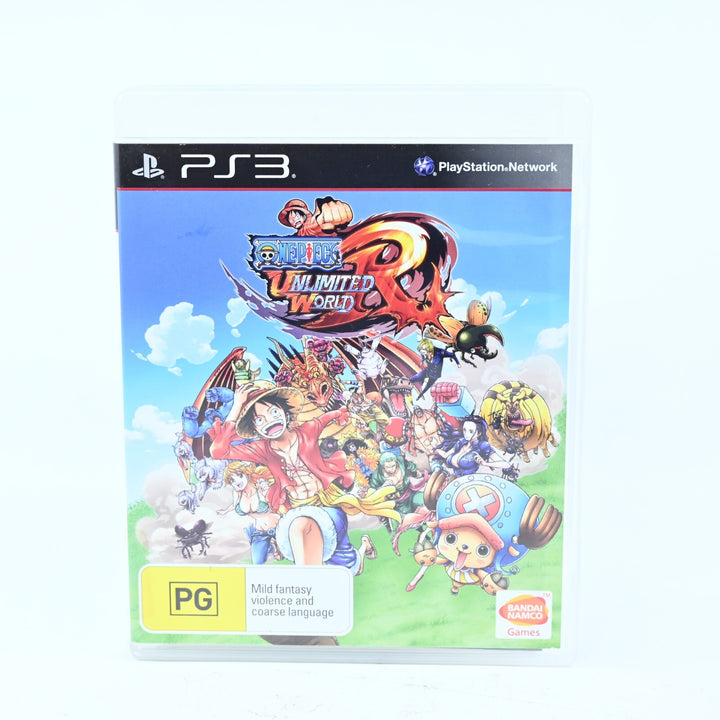 One Piece Unlimited World - Sony Playstation 3 / PS3 Game + Manual - FREE POST!