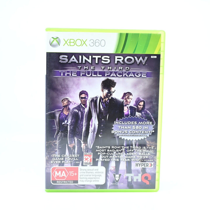 Saints Row: The Third The Full Package - Xbox 360 Game - No Manual - PAL