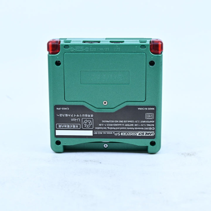 Rayquaza Green (Reshell) + IPS - AGS-001 - Gameboy Advance / GBA SP Console