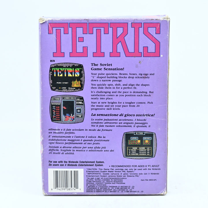 Tetris - Nintendo Entertainment System / NES Boxed Game - PAL - FREE POST!