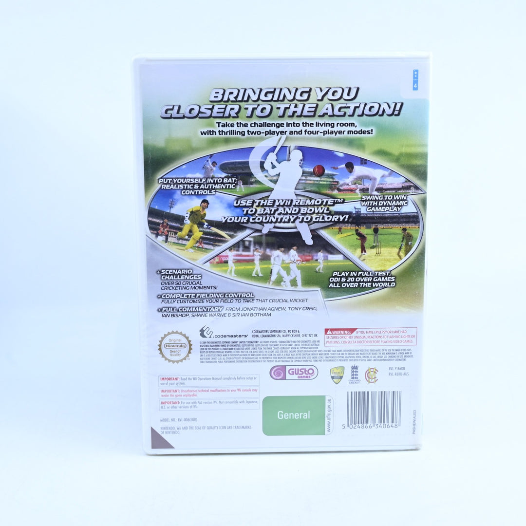 Cricket - SEALED! - Nintendo Wii Game + Manual - PAL - MINT DISC!