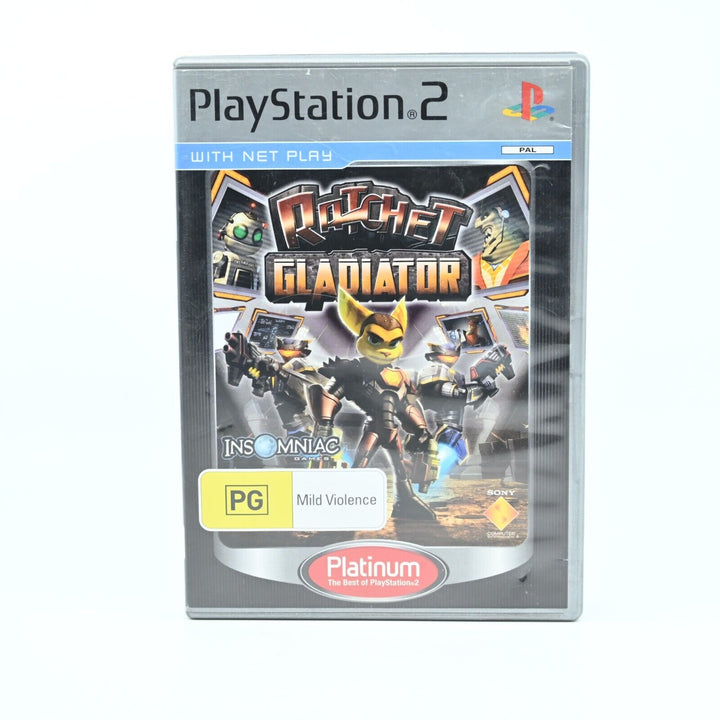 Ratchet Gladiator - Sony Playstation 2 / PS2 Game - PAL - MINT DISC!