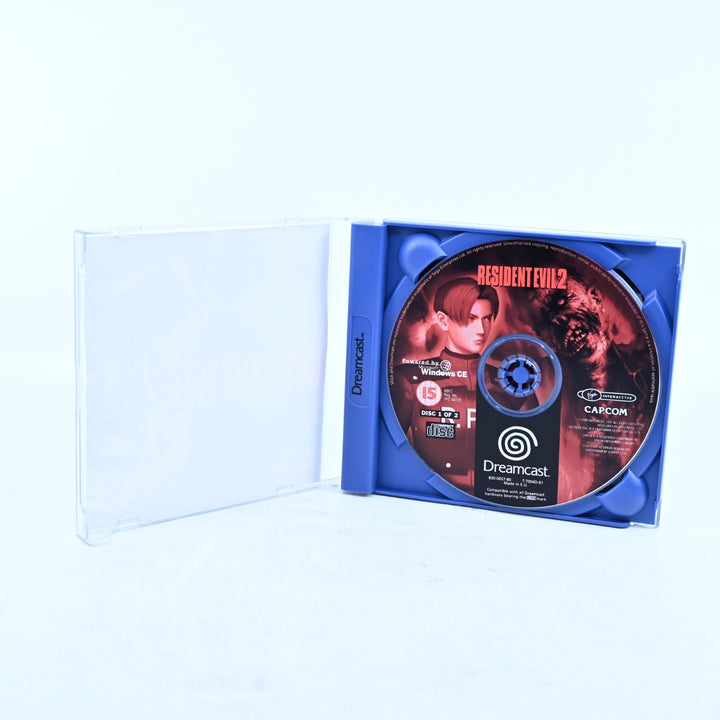 Resident Evil 2 - Sega Dreamcast Game + Manual - PAL - MINT DISC!