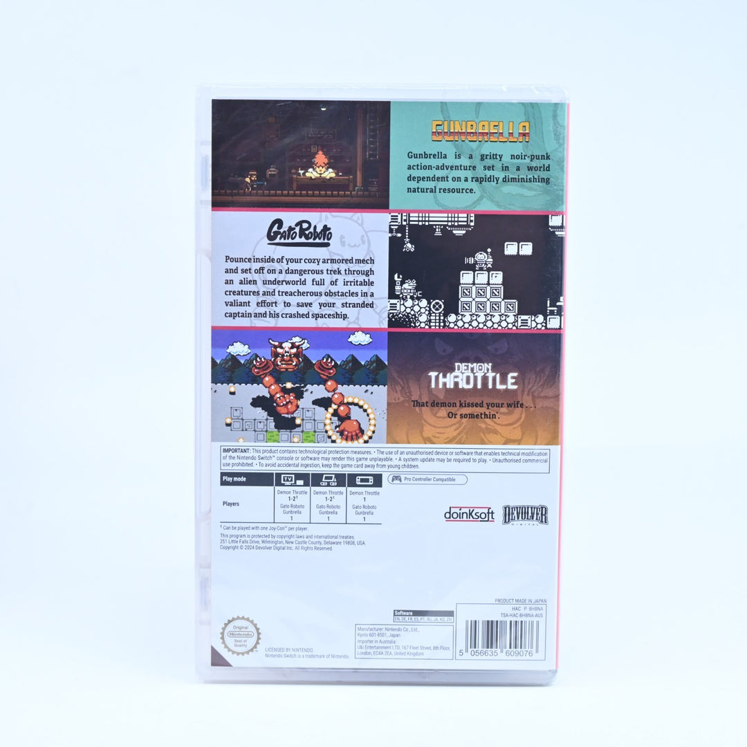 SEALED! The Doinksoft Collection - Nintendo Switch Game - FREE POST!