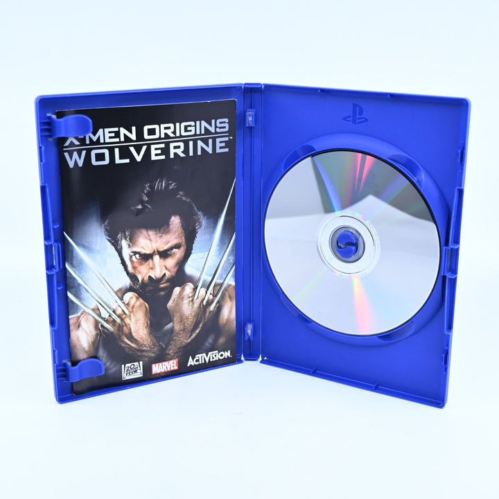 X-Men Origins Wolverine - Sony Playstation 2 / PS2 Game + Manual - MINT DISC!