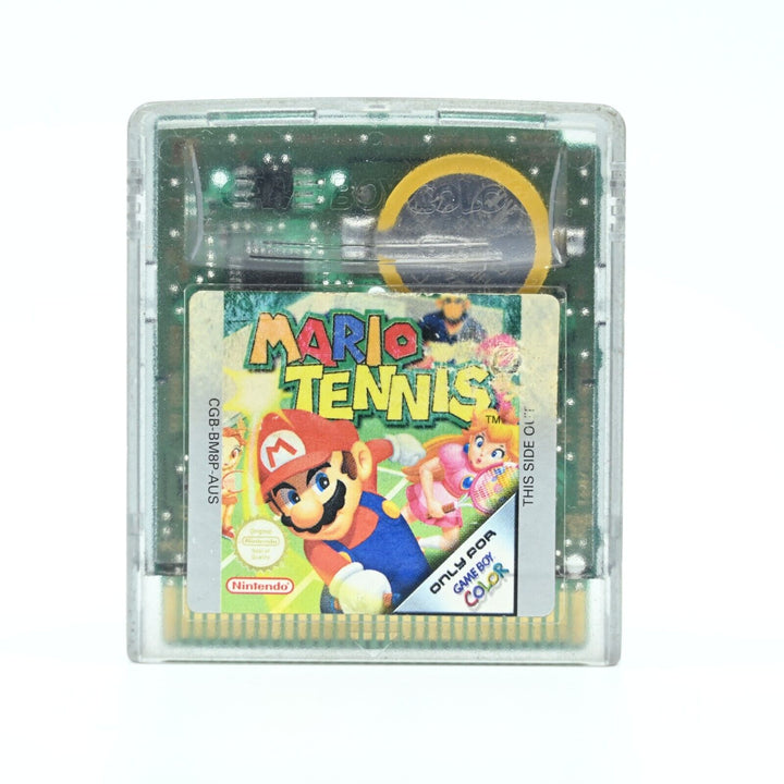 Mario Tennis - Nintendo Gameboy Colour Game - PAL - FREE POST! NEW SAVE BATTERY!