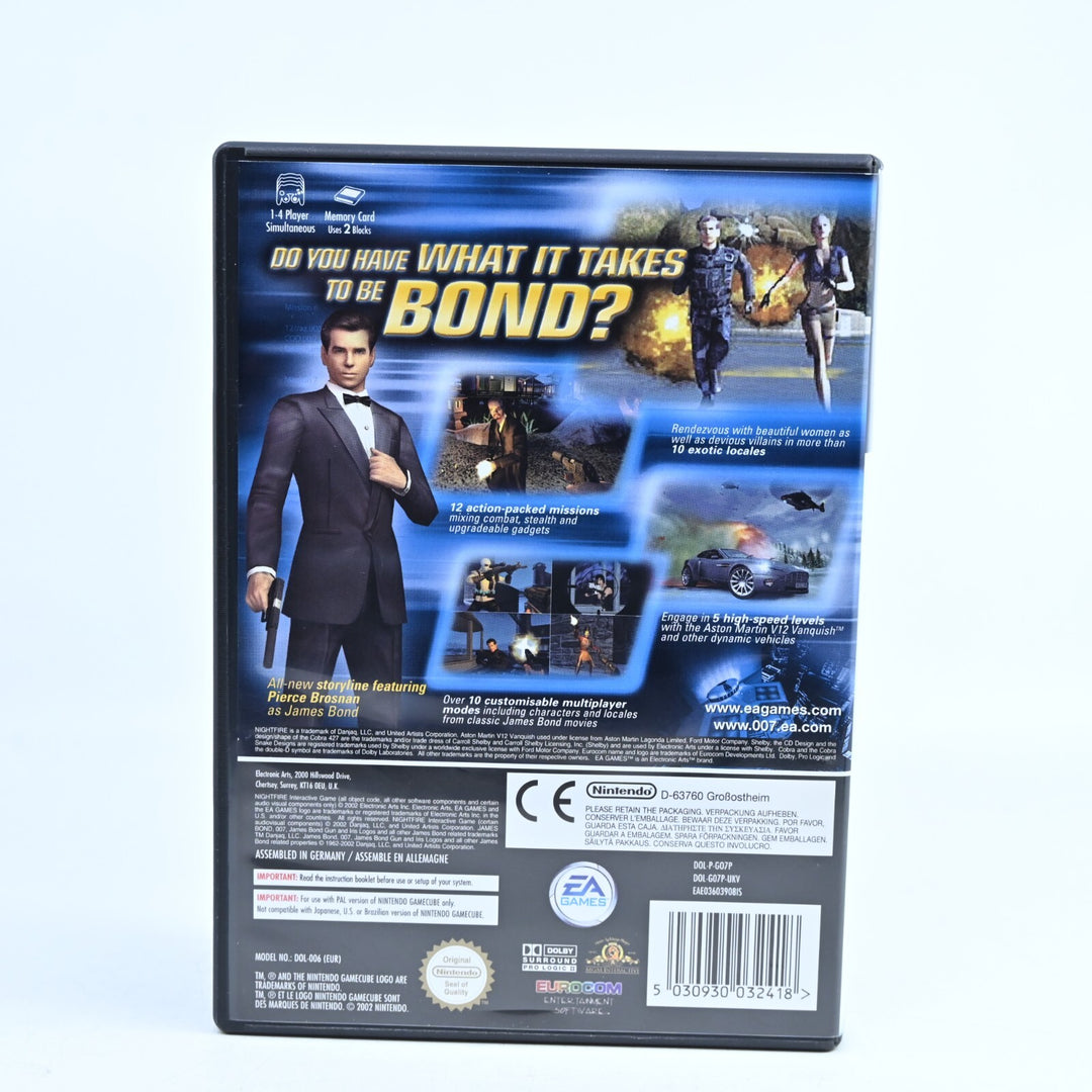 James Bond 007: Nightfire - Nintendo Gamecube Game + Manual - PAL - FREE POST!