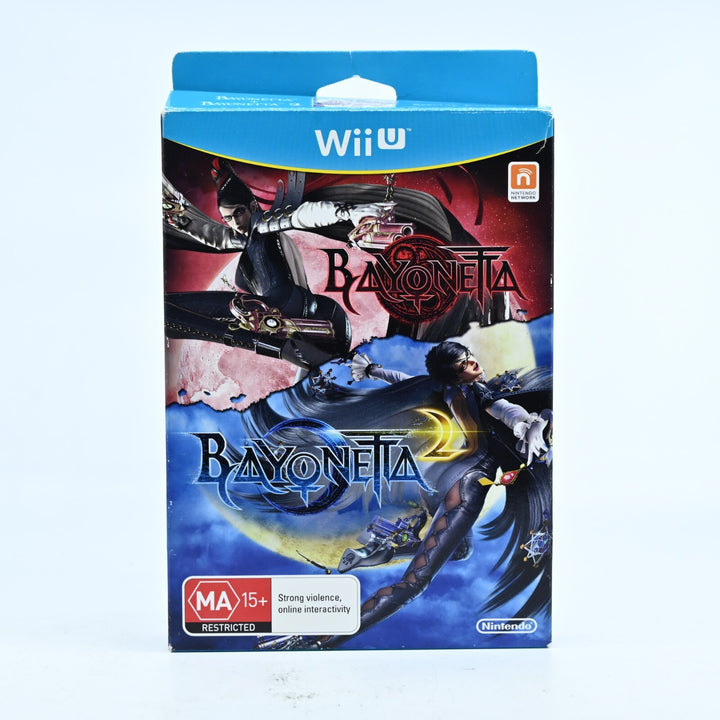 Bayonetta & Bayonetta 2 Special Edition - Nintendo Wii U Game - PAL - MINT DISC!
