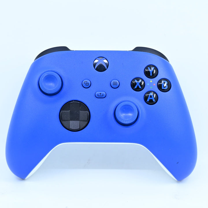 LIKE NEW! Shock Blue Wireless Controller  - Xbox Series X|S Accessory - PAL