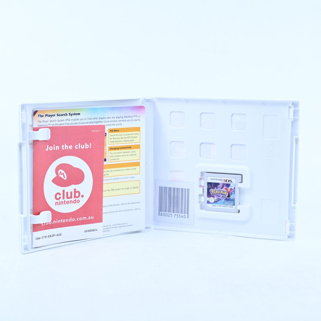 Pokemon Y - Nintendo 3DS Game - PAL + Manual - FREE POST!
