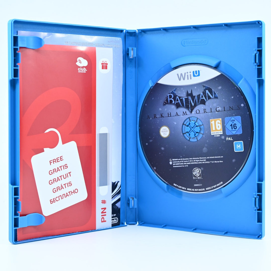 Batman: Arkham Origins - Nintendo Wii U Game - PAL - FREE POST!