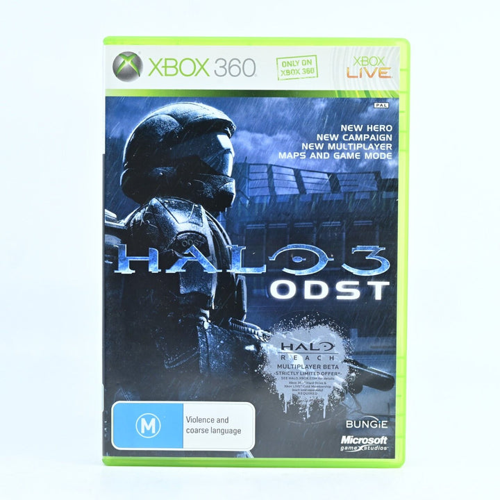 Halo 3 ODST - Xbox 360 Game - PAL - MINT DISC!