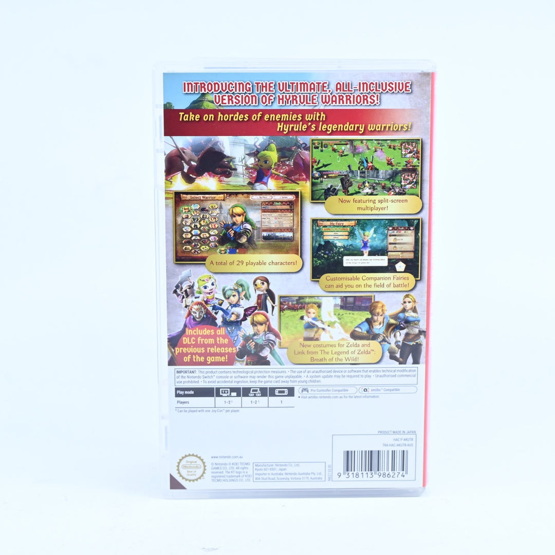 Hyrule Warriors: Definitive Edition - Nintendo Switch Game - FREE POST!