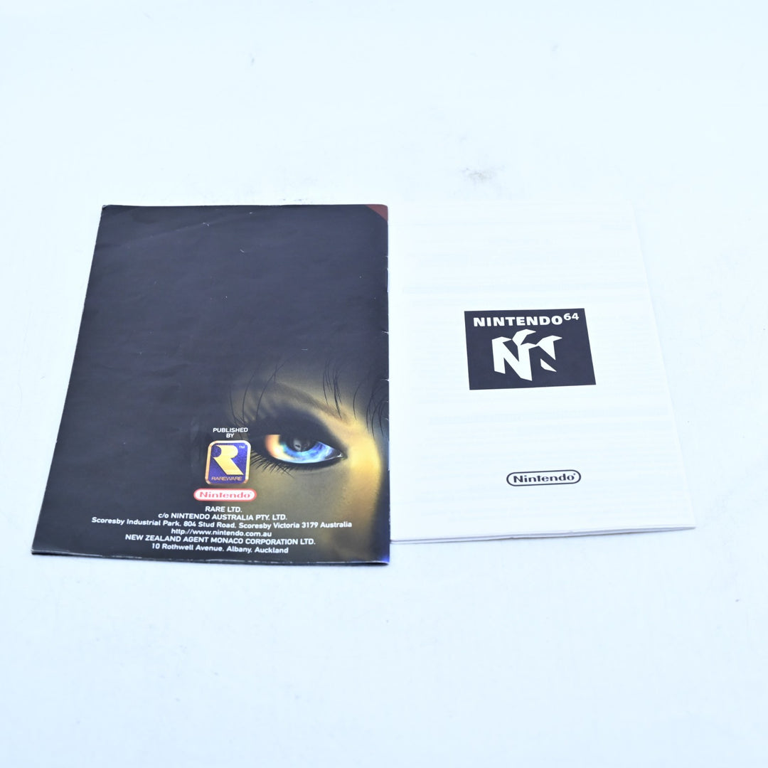 Perfect Dark - N64 / Nintendo 64 Boxed Game - PAL - FREE POST!