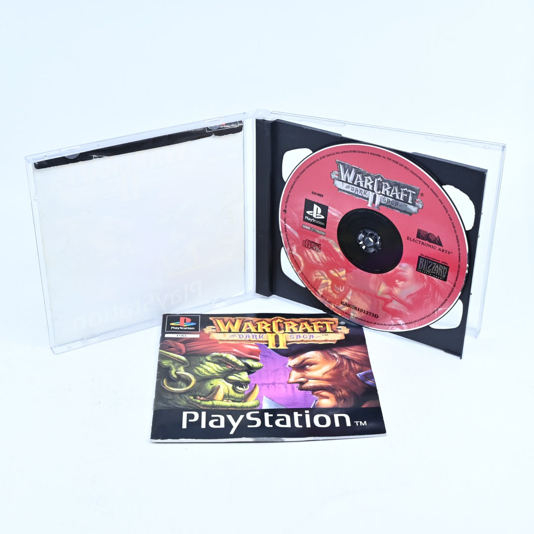 WarCraft II: The Dark Saga - Sony Playstation 1 / PS1 Game + Manual - PAL
