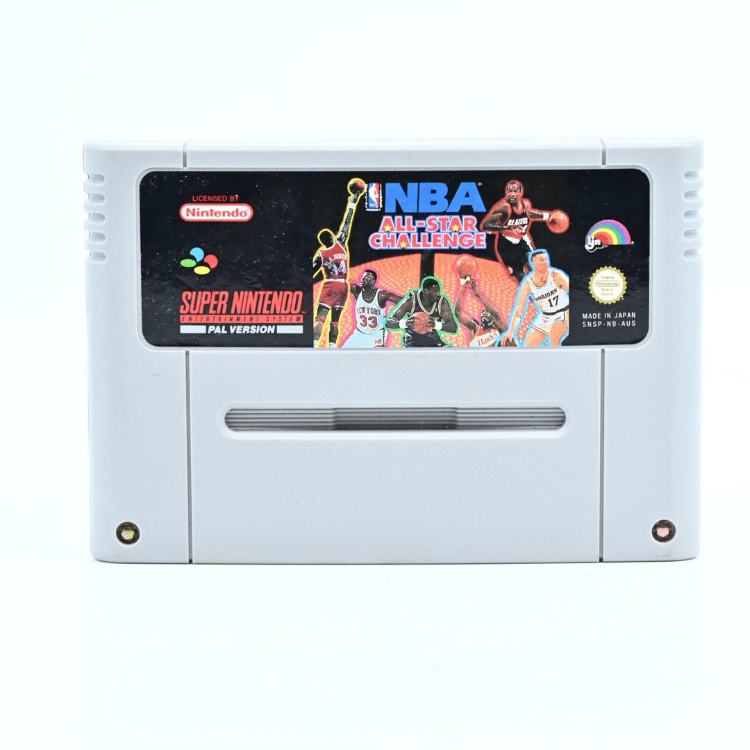 NBA All-Star Challenge - Super Nintendo / SNES Game - PAL - FREE POST!