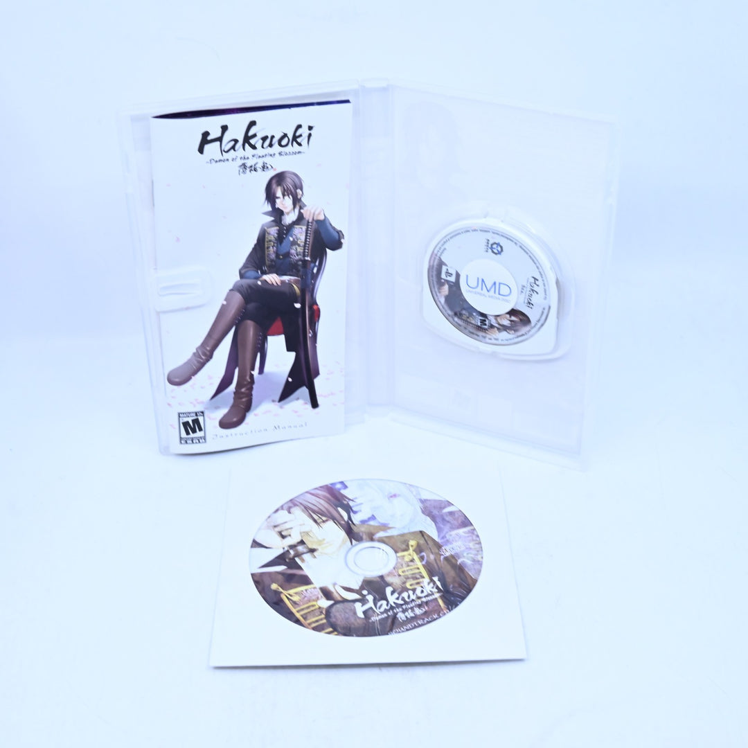 Hakuoki: Demon Of The Fleeting Blossom - Sony PSP Game + Manual - Region Free
