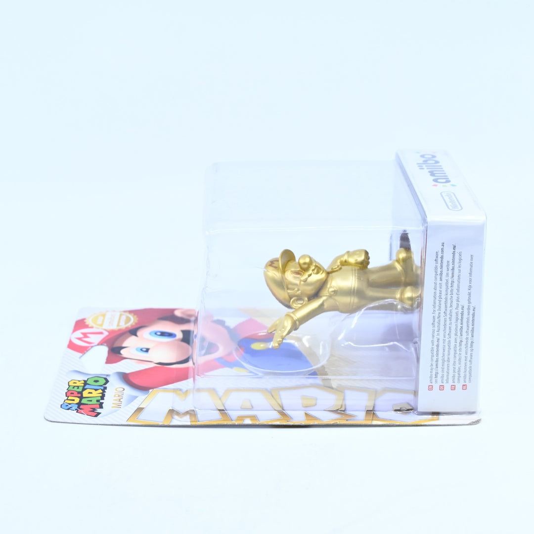 SEALED! Mario Gold Edition Amiibo - Super Mario - Nintendo - Toy