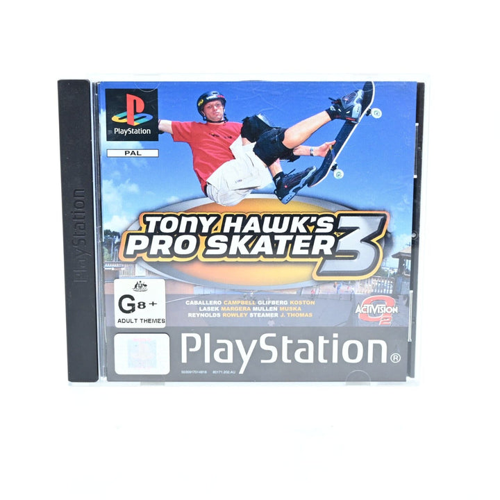 Tony Hawk's Pro Skater 3 - Sony Playstation 1 / PS1 Game - Damaged Case