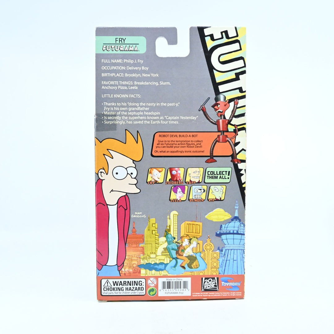 Fry w Robot Devil Build-A-Bot Part - Futurama - Toynami - Toy