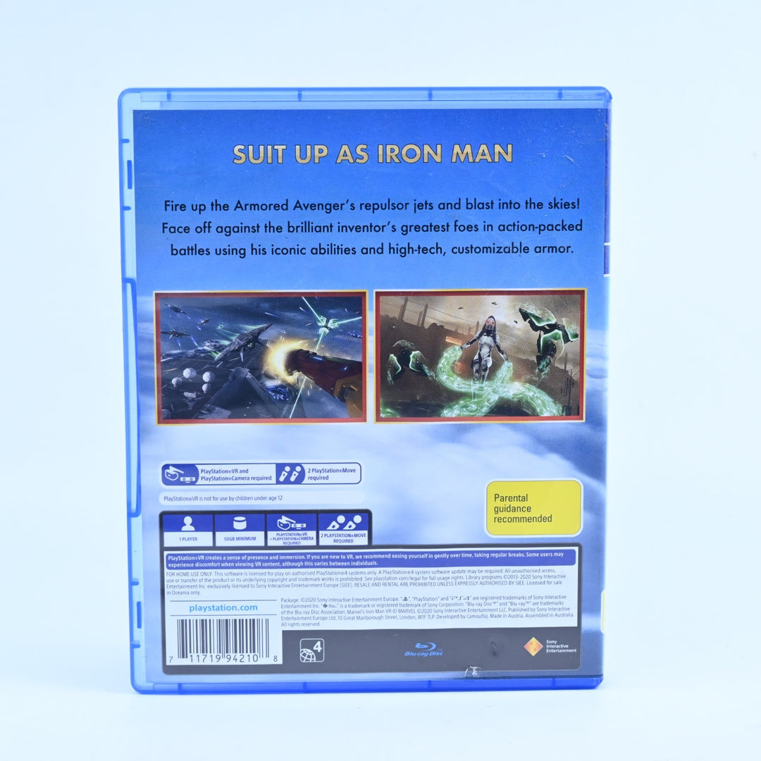 Marvel Iron Man VR - Sony Playstation 4 / PS4 Game - FREE POST!