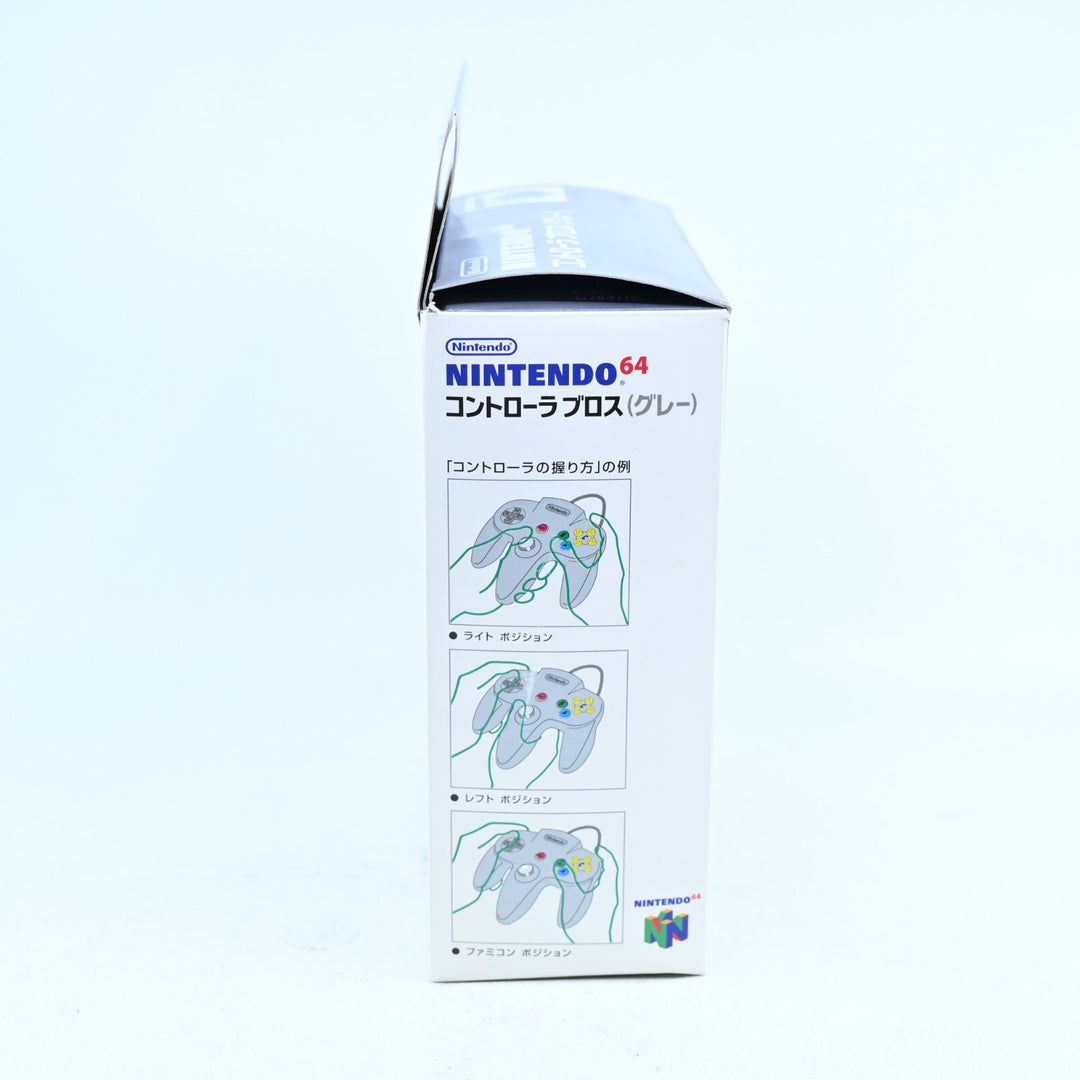 N64 Grey Boxed Controller Japanese - N64 / Nintendo 64 Accessory