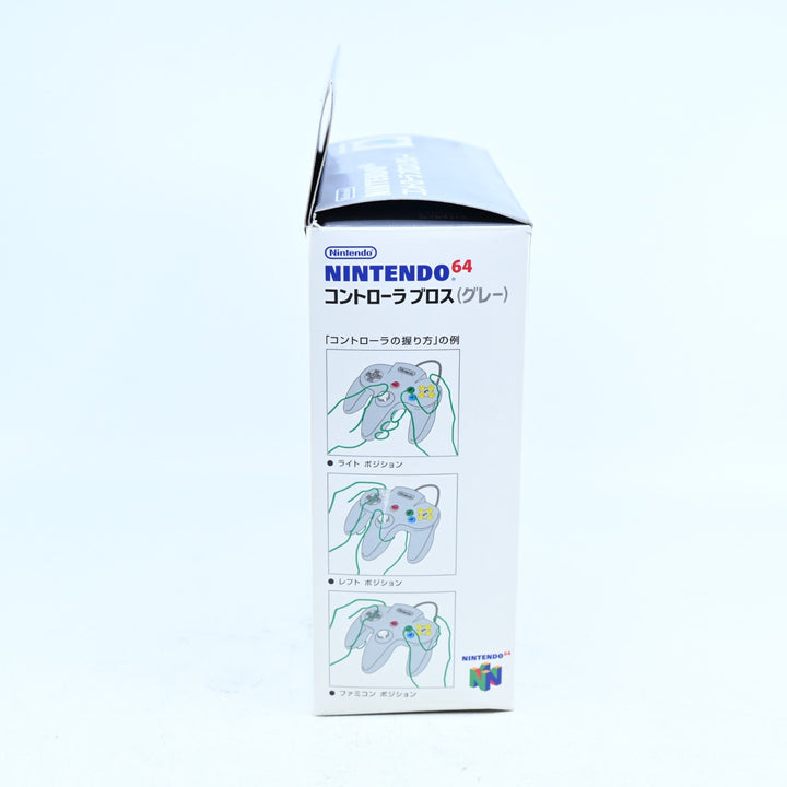 N64 Grey Boxed Controller Japanese - N64 / Nintendo 64 Accessory