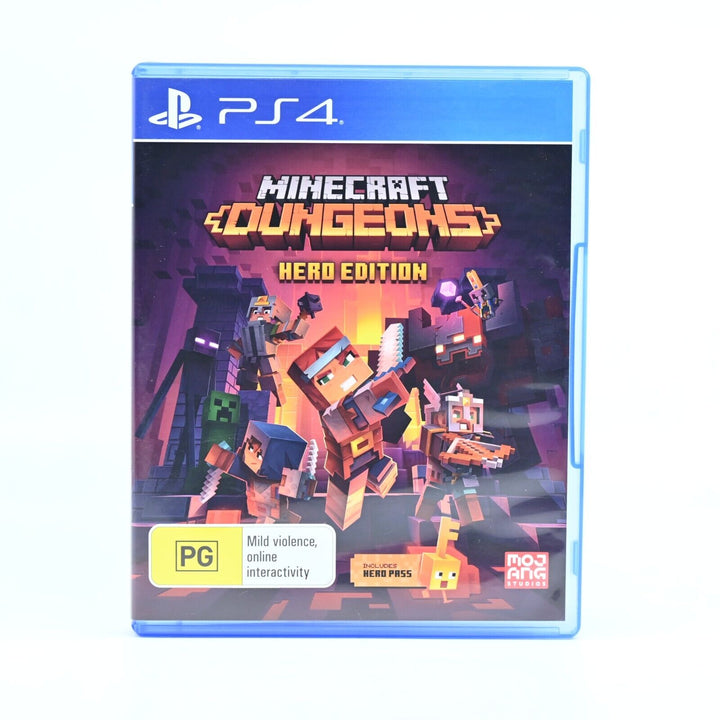 Minecraft Dungeons Hero Edition - Sony Playstation 4 / PS4 Game - MINT DISC!