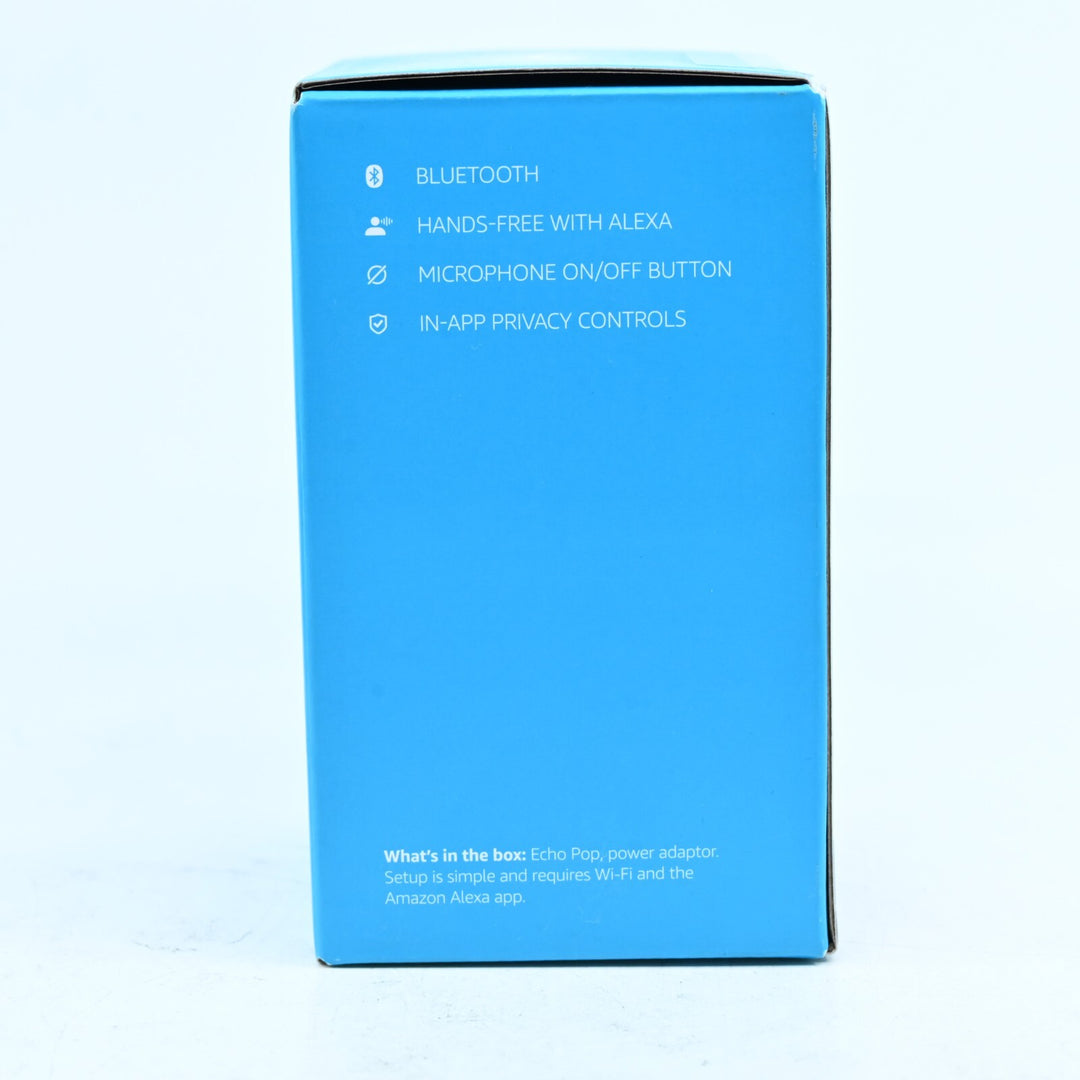 Amazon Echo Pop Compact Smart Speaker with Alexa - Speaker