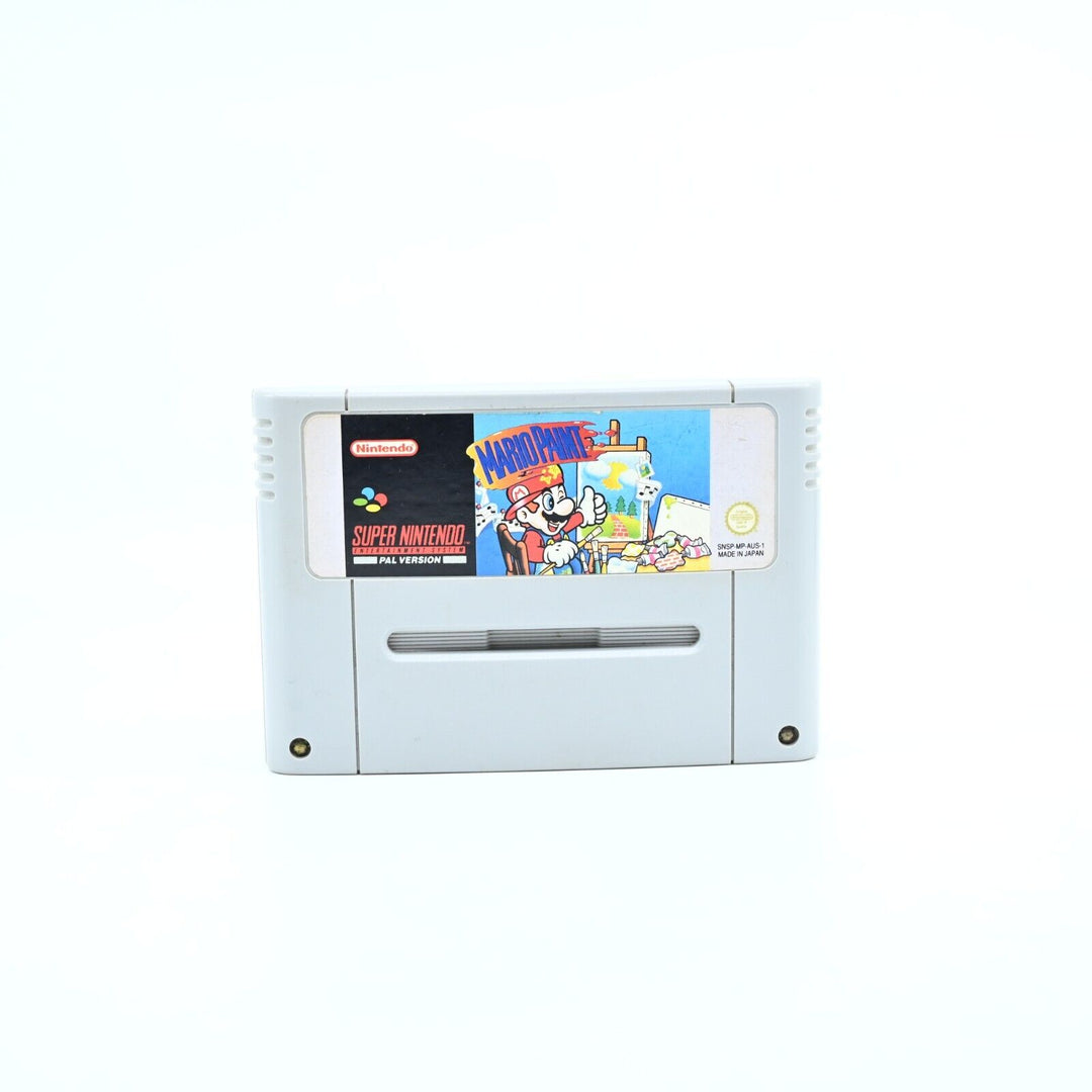 Mario Paint - Super Nintendo / SNES Game - PAL - FREE POST!