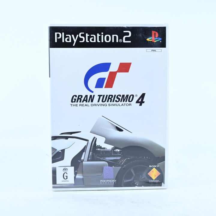 Gran Turismo 4 - Sony Playstation 2 / PS2 Game + Manual - PAL - MINT DISC!