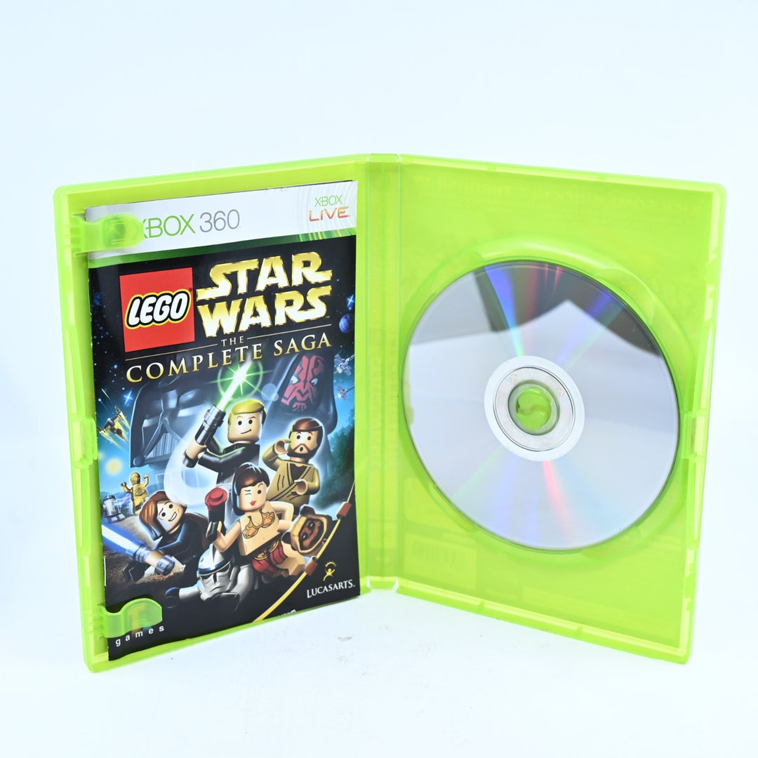LEGO Star Wars The Complete Saga - Xbox 360 Game + Manual - PAL - MINT DISC!