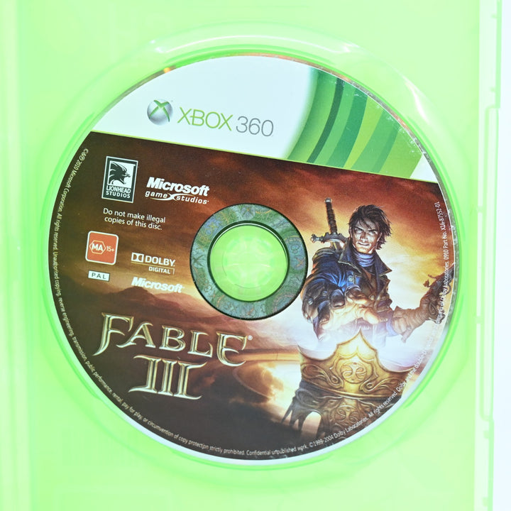 Fable III - Xbox 360 Game - Disc Only - PAL - MINT DISC!