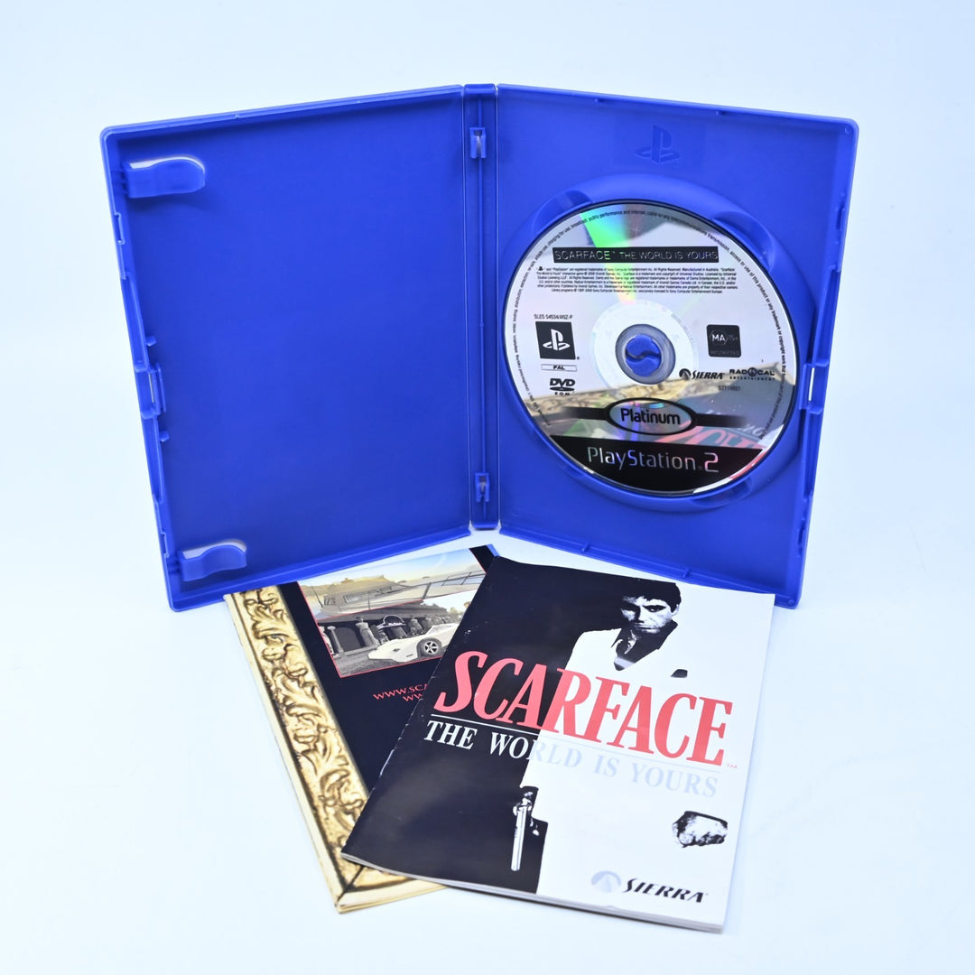 Scarface: The World Is Yours Collectors Edition - PS2 Game + Manual & Map
